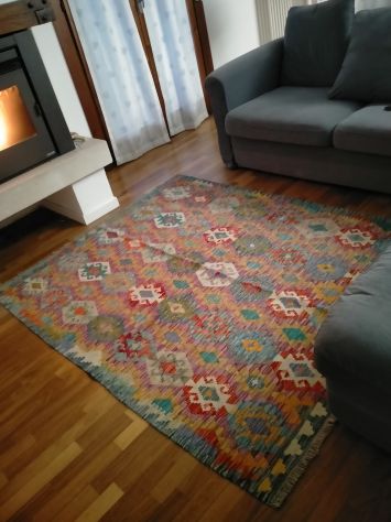 Tappeto Kilim 190 x 159 - Foto 3