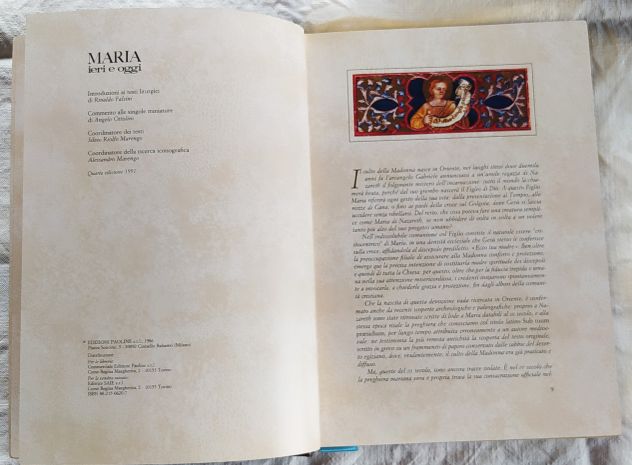 Maria Ieri e Oggi-Ediz. Paoline 1991 in cofanetto - Foto 3