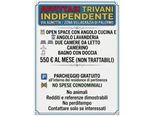 Affitto Trilocale 550/mese