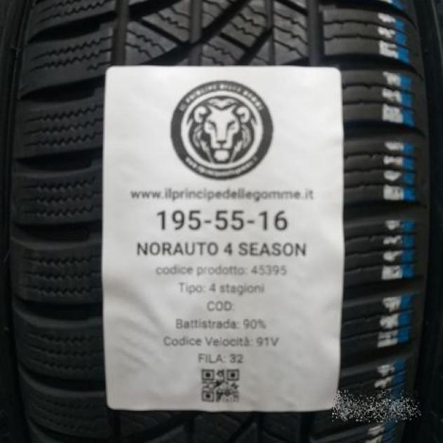 4 gomme 195 55 16 norauto a45395 - Foto 2