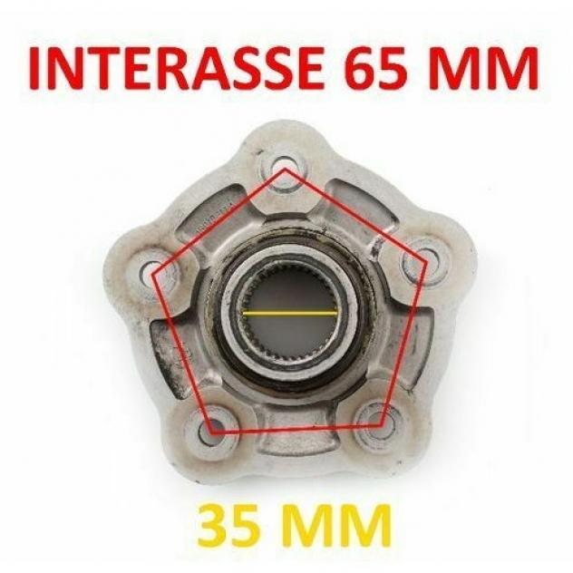 Flangia portacorona Ducati Monster e Hypermotard 16010211A - Foto 5