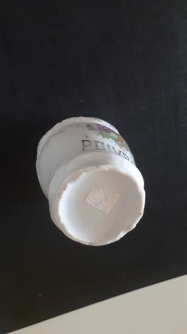 vaso porta pepe spezie vasetto porcellana anni 70 vintage cucina arredamento - Foto 7