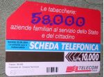 SCHEDA TELEFONICA ITALIA 6U