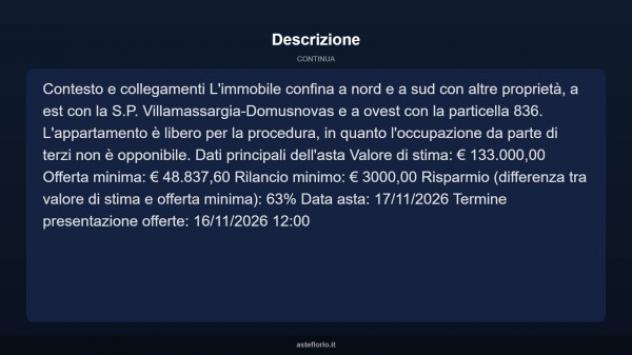 Immobile in asta di 323 m² in vendita a Villamassargia - Foto 11