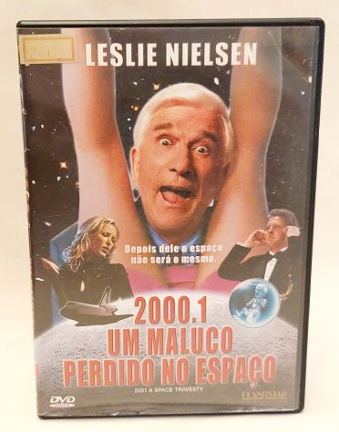 DVD 2000.1 Um maluco perdido no espaço com Leslie Nielsen, Pictures Start, 2000