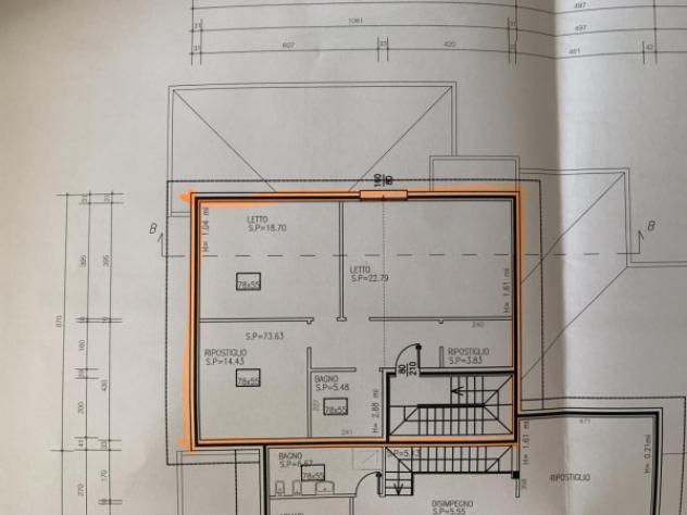 Attico / Mansarda di 160 m² con 5 locali e box auto in vendita a San Possidonio - Foto 7