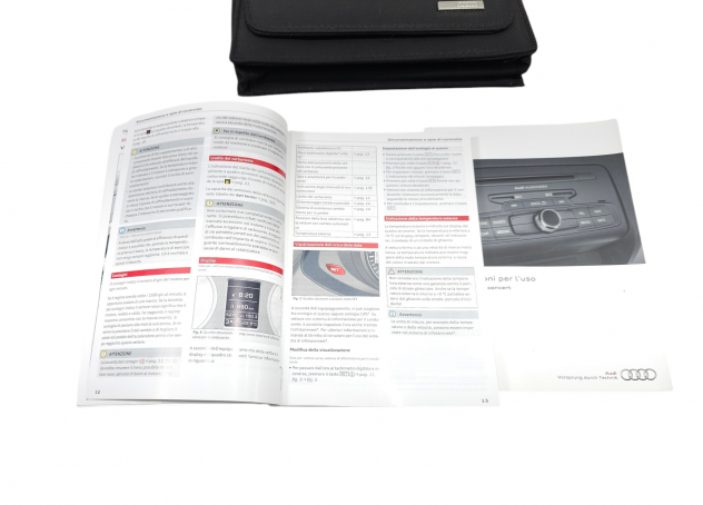 LIBRETTO USO E MANUTENZIONE AUDI Q3 Serie (8UG) 8U0012750AC (14) - Foto 5