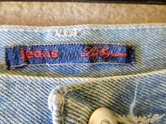 Pantaloni Jeans donna LES COPAINS originali, taglia S, 100% cotone, con BORCHIE - Foto 3