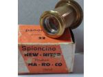 SPIONCINO TONDO PER PORTA PORTONE IN OTTONE VINTAGE ANNI 60