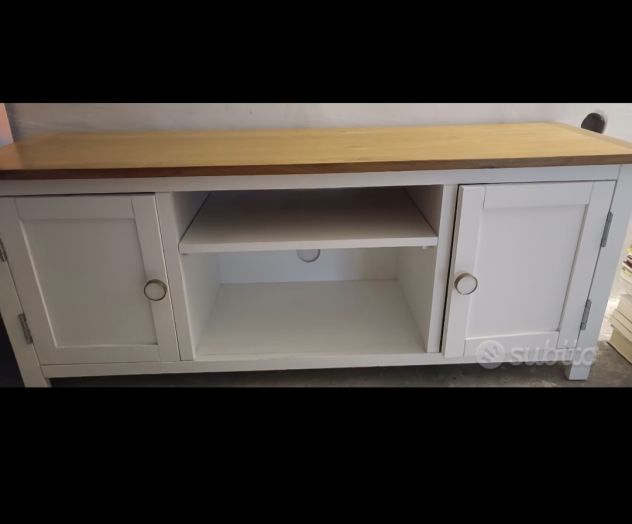 Mobile porta tv legno verniciato L120 H 60