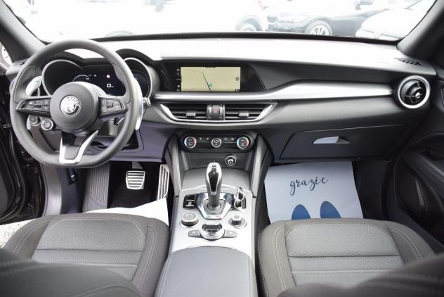 ALFA ROMEO Stelvio SPRINT 2.2 Turbodiesel 160CV AUTOM. AT8 CON PALETTE - RWD - IVA DETRAIBILE - NAVI - ADAS - CRUISE AD - SENSORI - FULL LED - CAM - B - Foto 8