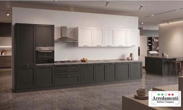 CUCINA LINEARE NUOVA MODERNA SU MISURA COMPLETA DI ELETTRODOMESTICI CUCINE - Foto 3