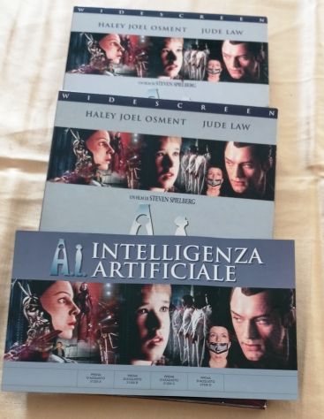 A.I. INTELLIGENZA ARTIFICIALE di Steven Spielberg 2 Dischi Film DVD Usato - Foto 3