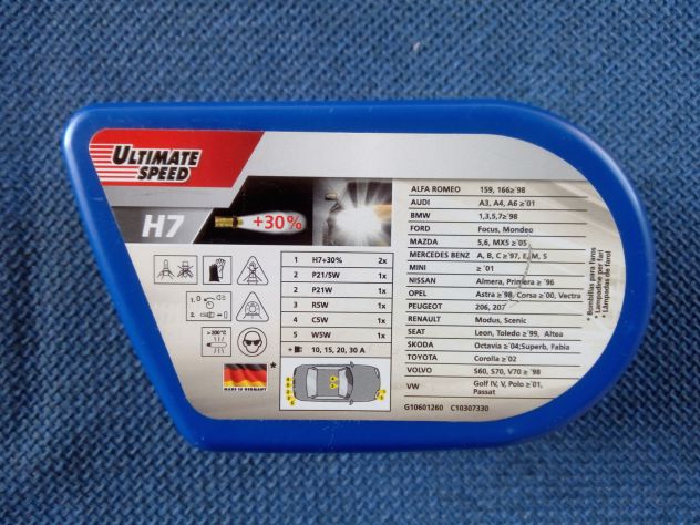 Cofanetto Set lampadine ricambio auto vari modelli - Foto 4