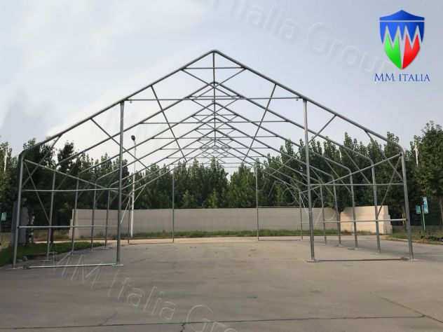 TENDONI COPERTURE IN PVC INDUSTRIALI A CASERTA 9 X 16 X 5,38 MT. SCONTI - Foto 5