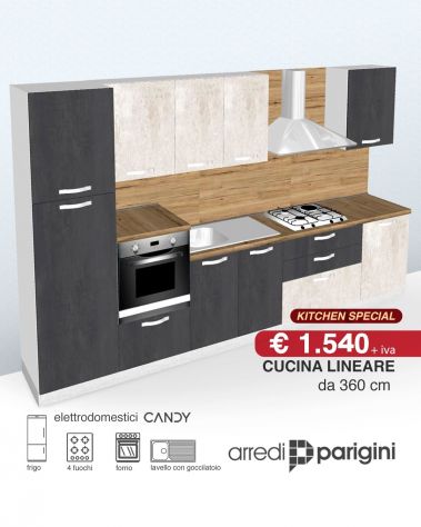 Cucina moderna + elettrodomestici