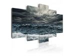 Quadro Col Mare In Burrasca Cm. 100x50 E 200x100 - ARREDALACASA