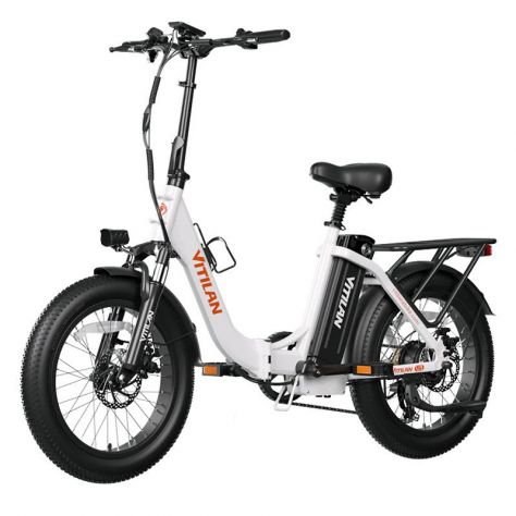 FAT BIKE PIEGHEVOLE VITILAN U3 750W 48V NUOVO - Foto 2