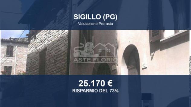 Immobile in asta di 158 m² in vendita a Sigillo