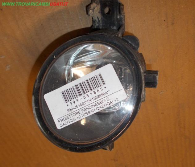 PROIETTORE FENDINEBBIA S. QASHQAI +2 NISSAN QASHQAI +2 (JJ10E)  Parti elettriche  Fanaleria  Fendinebbia sx. NISSAN - ALMERA - 01-01-2003 - 01-10-2006