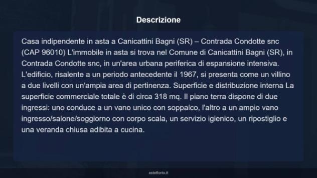 Immobile in asta di 318 m² in vendita a Canicattini Bagni - Foto 18