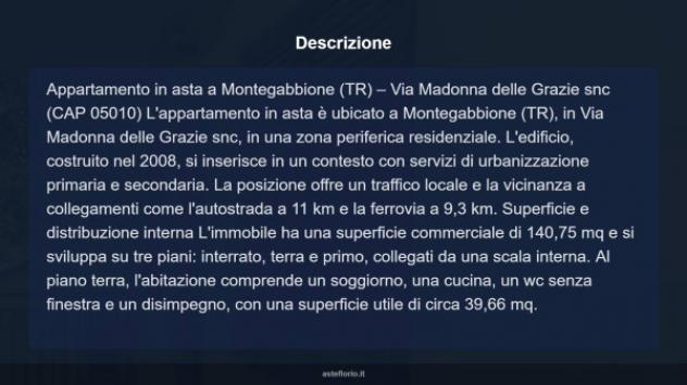 Immobile in asta di 140 m², box auto in vendita a Montegabbione - Foto 16