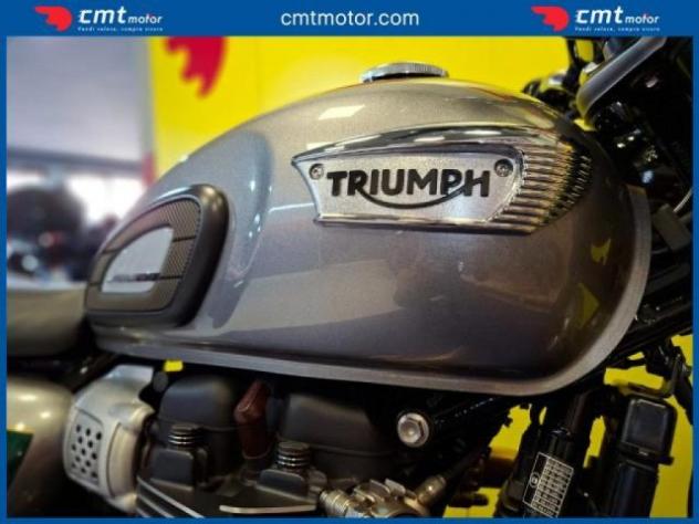 TRIUMPH Bonneville T100 Finanziabile - GRIGIO VERDE - 12250 rif. 24148116 - Foto 6