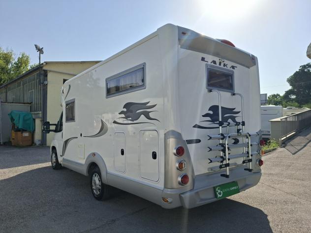 CAMPER LAIKA DUCATO SEMINTEGRALE GARAGE SEMIDINETTE LETTI GEMELLI CLIMATIZZATORE FOTOVOLTAICO CAMPEGGIO USATI GENERALI 1744 - Foto 3