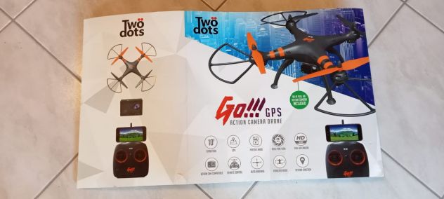 Drone Two Dots Go GPS + Action Camera
