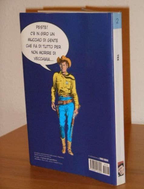 I CLASSICI DEL FUMETTO DI REPUBBLICA N. 2, T E X GIALUIGI BONELLI AURELIO GALLEPPINI, PANINI COMICS 2003. - Foto 5