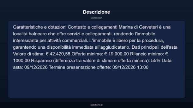 Immobile in asta di 29 m² in vendita a Cerveteri - Foto 7