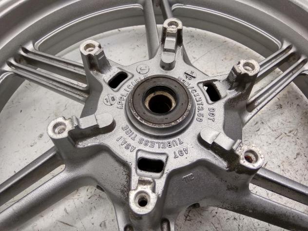 HONDA CBF 500 CERCHIO RUOTA ANTERIORE 17 X 3.50 2004 2006 PC39C04F - Foto 8