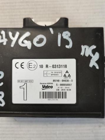 CENTRALINA CHIUSURA CENTRALIZZATA TOYOTA Aygo 3° Serie 89740-0H030-D 897400H030D 1KR benzina 998 (15) - Foto 2