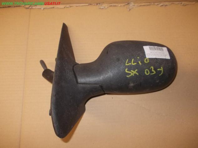 RETROVISORE EST.S.reg.manuale NERO PLASTICA RENAULT CLIO (C65/B65)  Vetri e Retrovisori  Cristalli  Retrovisori  Retrovisore RENAULT - CLIO II - 01-04