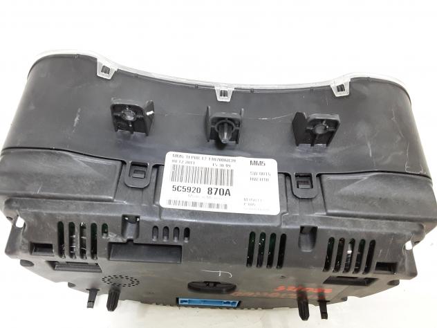 QUADRO STRUMENTI VOLKSWAGEN Maggiolino Serie 5C5920870A (11) - Foto 6
