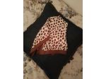 Foulard in seta animalier