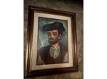 MARIANO ILARDI – “PASTORE SARDO” – DIPINTO FIRMATO CON CORNICE