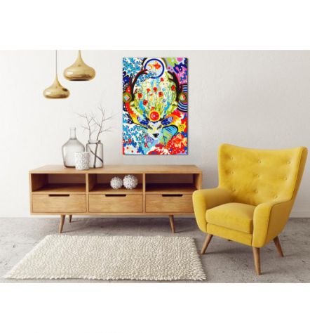 Quadro Fai Da Te 40x60 Cm. Arte Colorata ARREDALACASA Spedizione Gratis - Foto 2