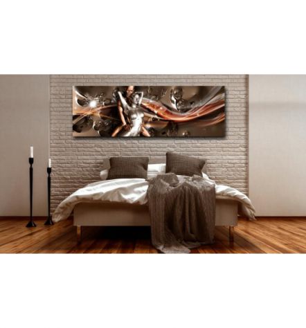 Quadro Innamorati Dorati Varie Misure ARREDALACASA - Foto 2