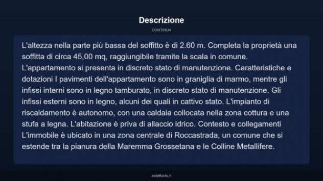Immobile in asta di 71 m² in vendita a Roccastrada - Foto 17