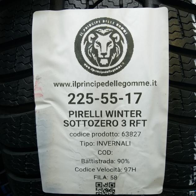 2 GOMME 225 55 17 PIRELLI A63827 - Foto 2