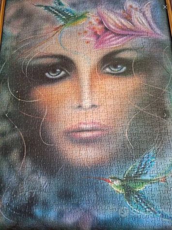Puzzle Viso Astratto Unico Esemplare - Foto 4
