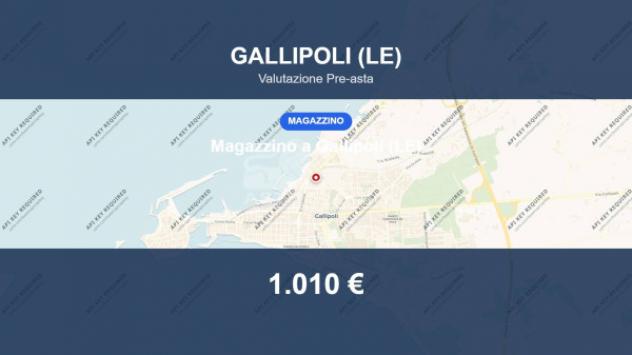 Immobile in asta di 6 m² in vendita a Gallipoli
