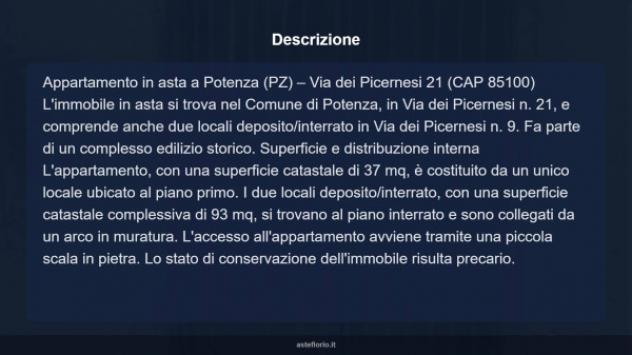 Immobile in asta di 37 m² in vendita a Potenza - Foto 18