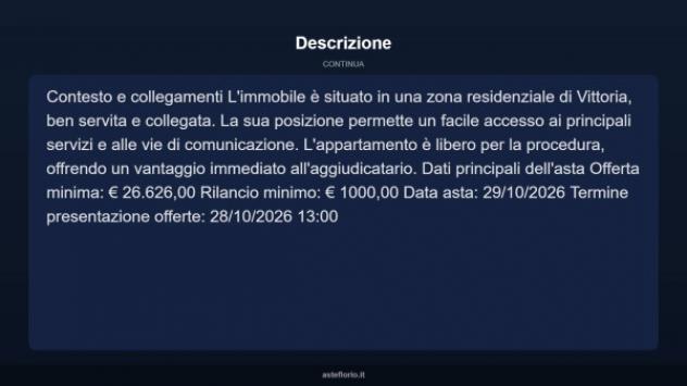 Immobile in asta di 90 m² in vendita a Vittoria - Foto 4