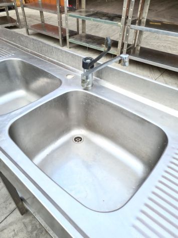 LAVATOIO DOPPIA VASCA E SGOCCIOLATOI USATO - Foto 2