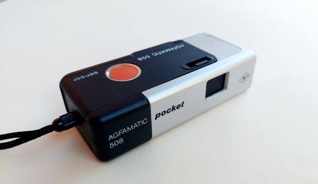 Fotocamera Vintage AGFA AGFAMATIC Pocket 508 con sensore Made in Germany nuova - Foto 4
