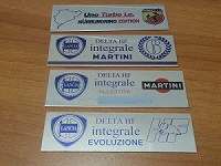 targhette tunnel personalizzate lancia delta hf integrale evo 1 2 - Foto 3