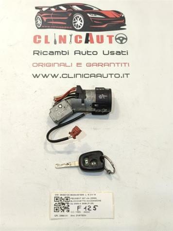 BLOCCHETTO ACCENSIONE PEUGEOT 307 Berlina 2° Serie 36353100 9648445180 DV6TED4 (05) - Foto 2