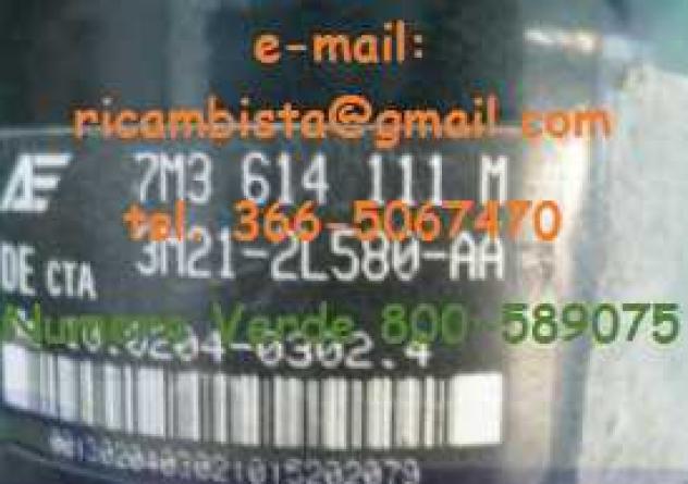 Ford Galaxy gruppo ABS 7M3614111M 7M3907379E 7M3907375E 3M21-2L580-AA